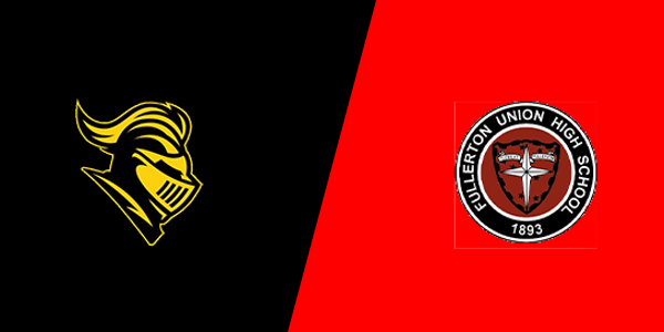 Sunny Hills High School vs. Fullerton Union High School