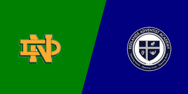 Notre Dame High School - Riverside vs. Redlands Adventist Academy