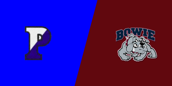 Patterson High School vs. Bowie High School