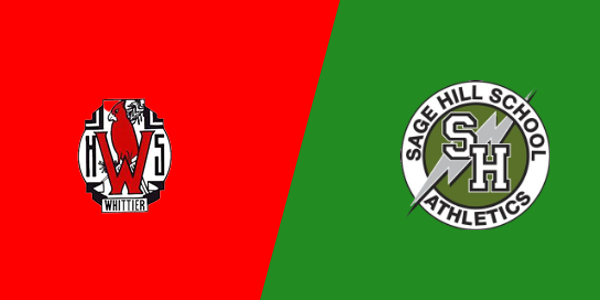 Whittier High School vs. Sage Hill High School