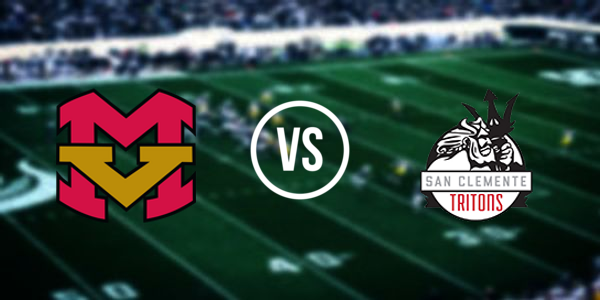 San Clemente High School vs. Mission Viejo High School