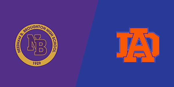 Broughton High School vs. Athens Drive High School
