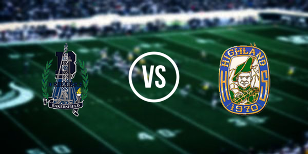 Bakersfield High School vs. Highland High School