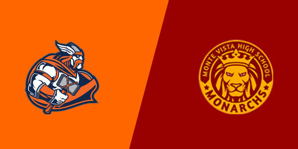 Valhalla High School vs. Monte Vista High School - Spring Valley