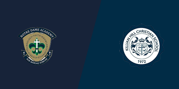 Notre Dame Academy vs. Killian Hill Christian School