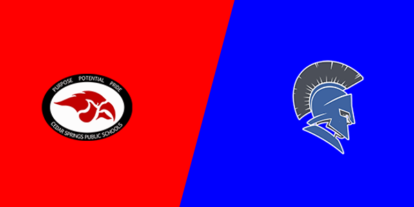 Cedar Springs High School vs. Sparta High School