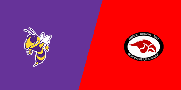 Greenville High School vs. Cedar Springs High School