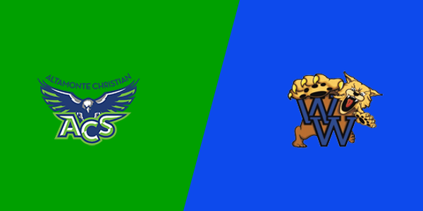 Altamonte Christian School vs. Wildwood High School