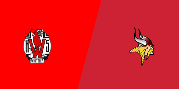 Whittier High School vs. Downey High School