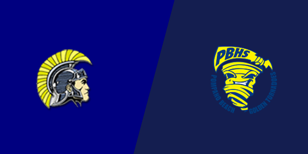 J P Taravella High School vs. Pompano Beach High School