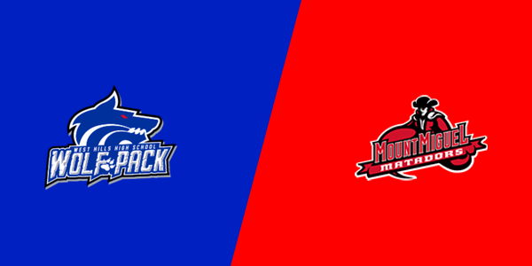West Hills High School vs. Mount Miguel High School