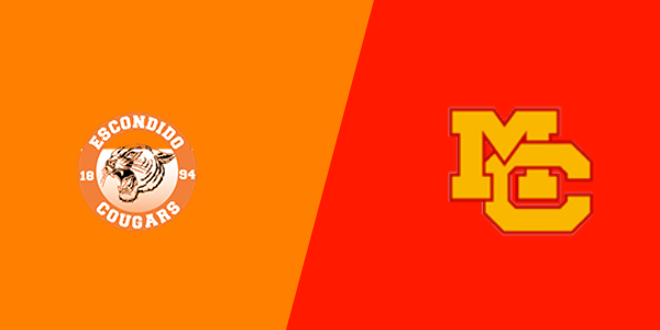Escondido High School vs. Mt. Carmel High School