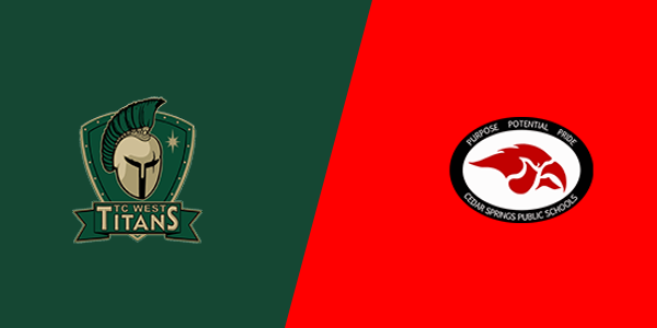 Traverse City West High School vs. Cedar Springs High School