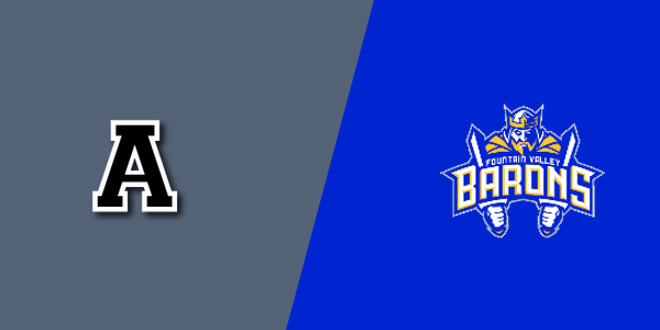 Away vs. Fountain Valley High School