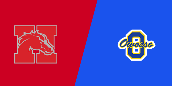 Holly High School vs. Owosso High School