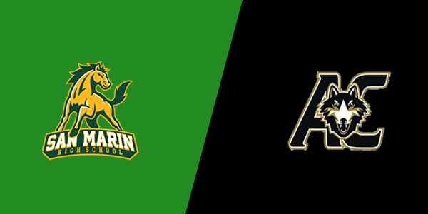 San Marin High School vs. American Canyon High School