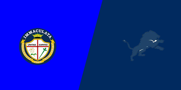 Immaculata High School vs. Pope John XXIII High School