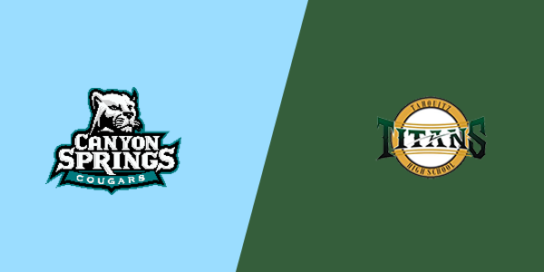 Canyon Springs High School vs. Tahquitz High School