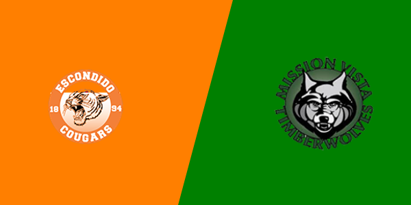 Escondido High School vs. Mission Vista High School