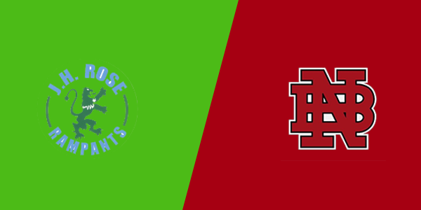 J.H. Rose High School vs. New Bern High School