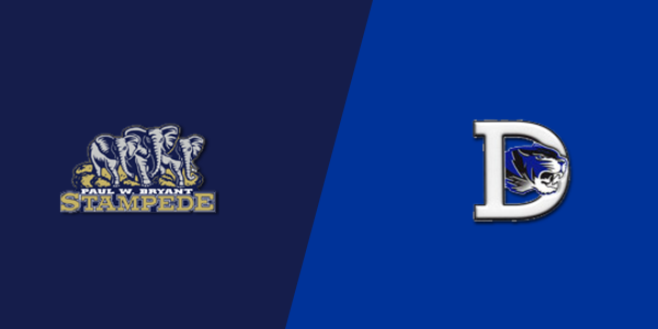 Paul W. Bryant High School vs. Demopolis High School