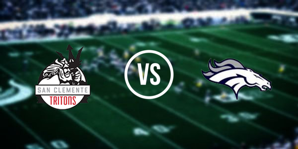 San Clemente High School vs. Trabuco Hills High School