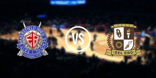 East Bakersfield High School vs Del Oro High School