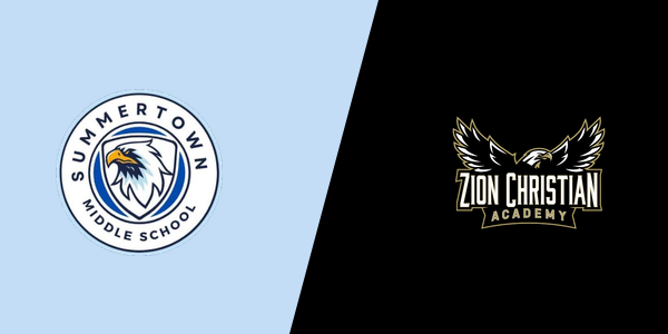 Summertown Middle School vs. Zion Christian Academy