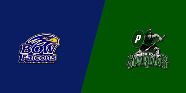 Bow High School vs. Pembroke Academy