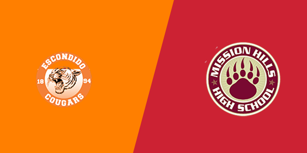 Escondido High School vs. Mission Hills High School
