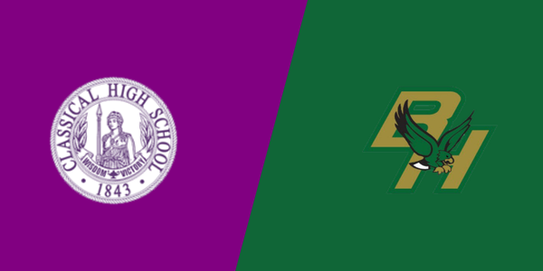 Classical High School vs. Bishop Hendricken High School