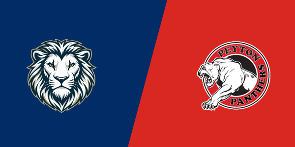 Colorado Springs Christian High School vs. Peyton High School