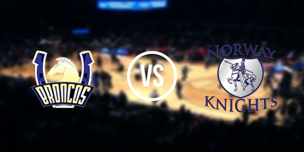 Bark River-Harris High School vs Norway High School