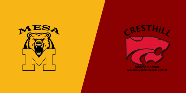 Mesa Middle School vs. Cresthill Middle School