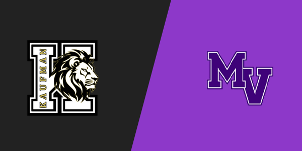 Kaufman High School vs. Mount Vernon High School