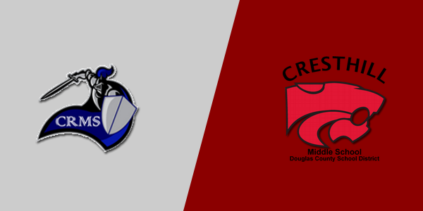 Castle Rock Middle School vs. Cresthill Middle School