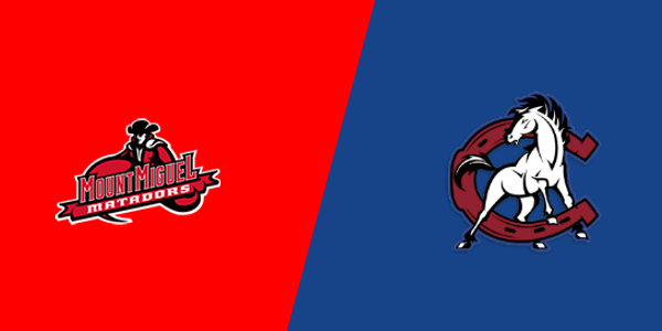 Mount Miguel High School vs. Crawford Senior High School