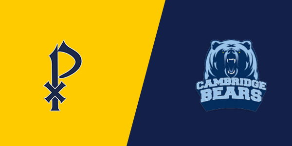 St. Pius X Catholic High School vs. Cambridge High School