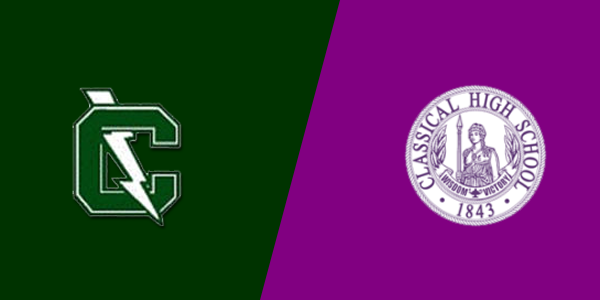 Cranston High School East vs. Classical High School