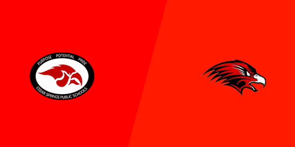 Cedar Springs High School vs. Allendale High School