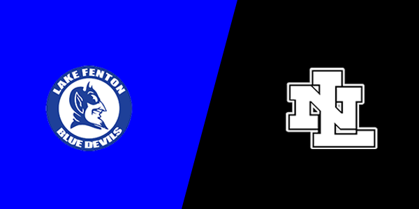 Lake Fenton High School vs New Lothrop High School