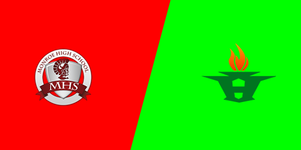 Monroe High School vs. Huron High School - Ann Arbor