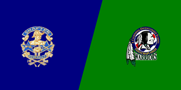 Shafter High School vs. Tehachapi High School
