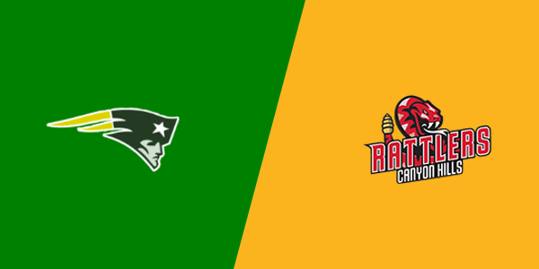 Patrick Henry High School vs. Canyon Hills High School  - San Diego