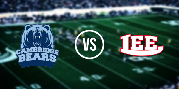 Cambridge High School vs. Lee County High School