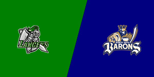 Hilltop High School vs. Bonita Vista High School