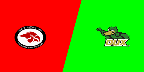 Cedar Springs High School vs. Zeeland West High School