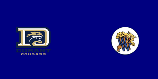 Durant High School vs. Wharton High School
