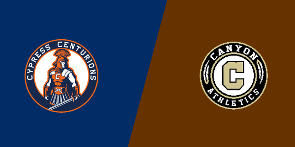 Cypress High School vs. Canyon High School - Anaheim