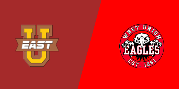 East Union Attendance Center vs. West Union High School